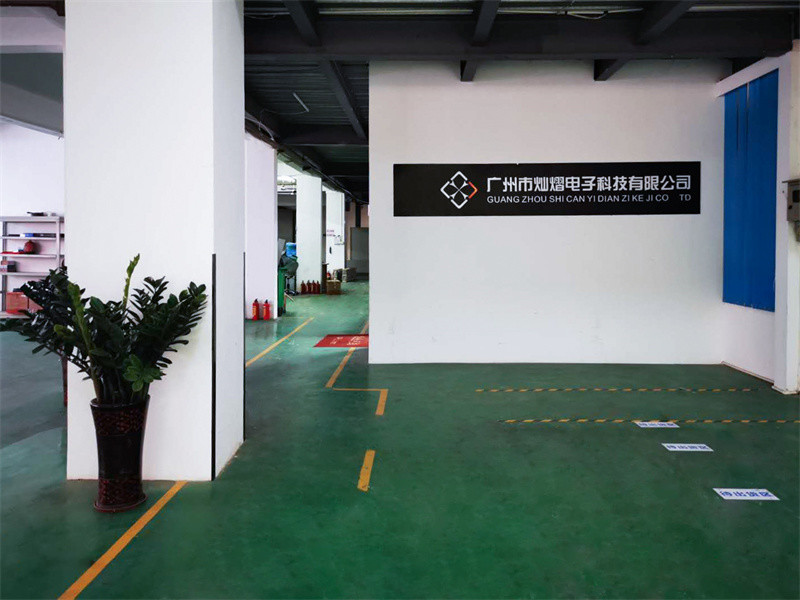 Guangzhou Canyi Electronic Technology Co., Ltd linea di produzione in fabbrica
