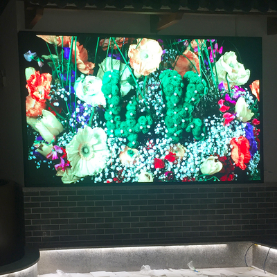 Schermo elettronico di colore pieno P4 di pubblicità del LED dello schermo di visualizzazione di nozze dell'hotel dell'interno della fase