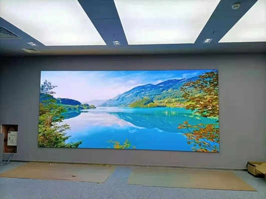 Centro congressi 	Il LED fisso dell'interno visualizza la piccola esposizione di LED di spaziatura di Digital di colore pieno P1.86