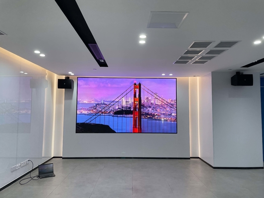 Esposizione di LED di spaziatura dell'interno della sala riunioni di colore pieno dell'esposizione di LED di P0.9375 HD piccola