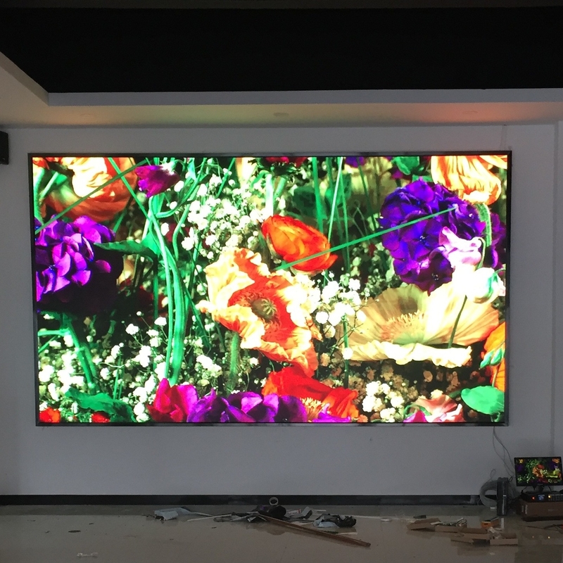 Grandi punti di luminosità 160x80 dello schermo di visualizzazione del LED P2 di colore pieno dell'interno 5500cd/M2