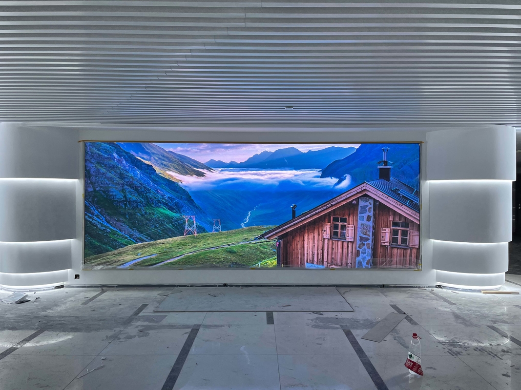 Piccolo schermo principale di spaziatura del video auditorium elettronico della parete P1.56 di HD LED